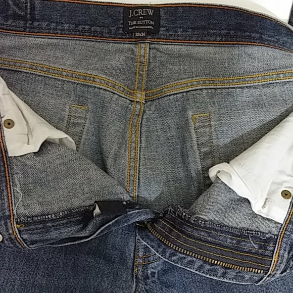 J. Crew Blue jeans The Sutton Sz 32X34 - Picture 4 of 7
